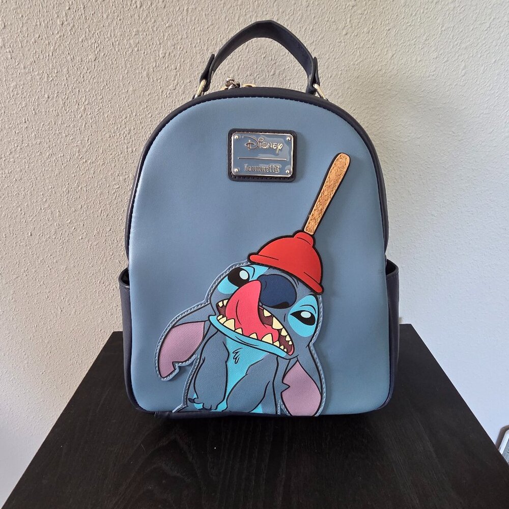 Loungefly Disney Lilo & Stitch Plunger Mini Backpack